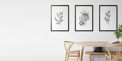 The Flower Bouquet Drawing Collection