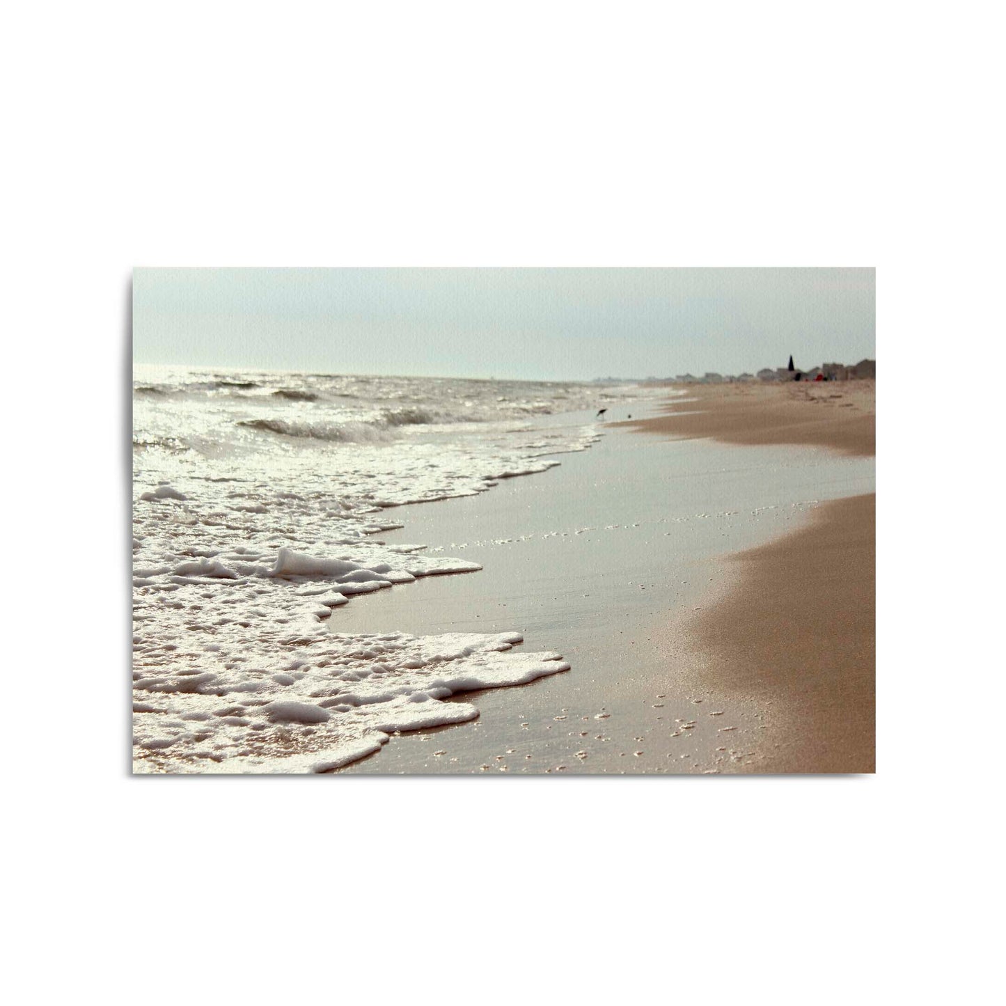 Summer Days Beach Coastal Photograph Wall Art - The Affordable Art Company