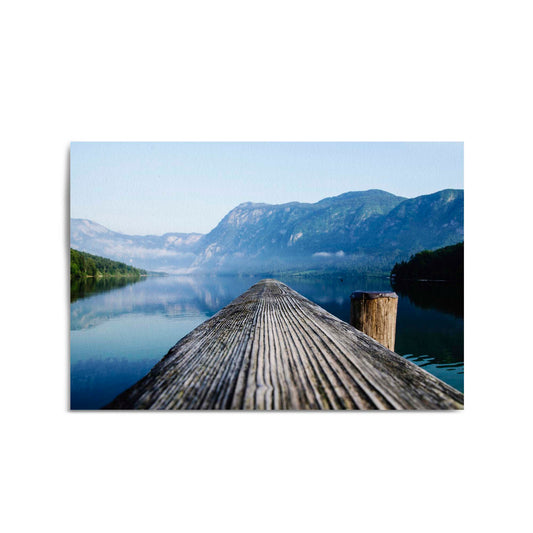 Lookout Lake Landscape Photograph Wall Art - The Affordable Art Company