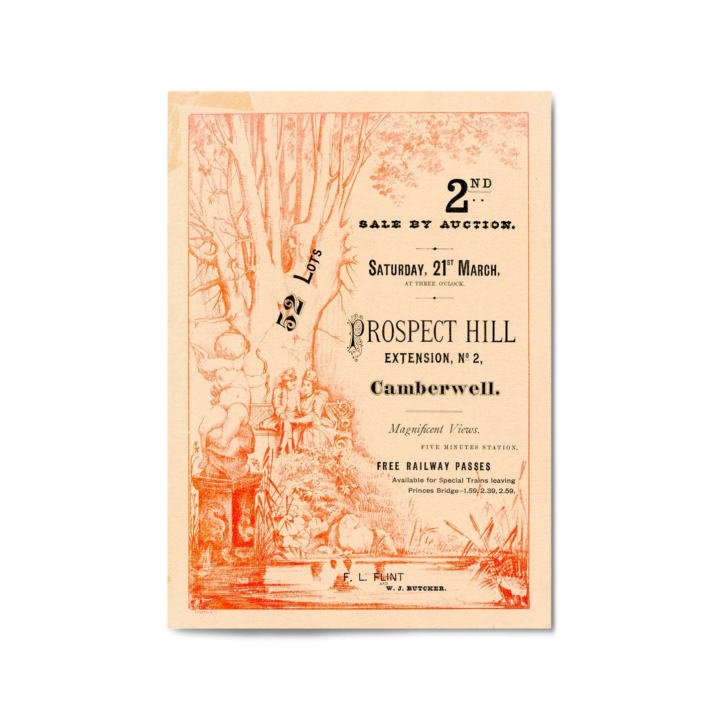 Camberwell Melbourne Vintage Real Estate Ad Art #3 - The Affordable Art Company