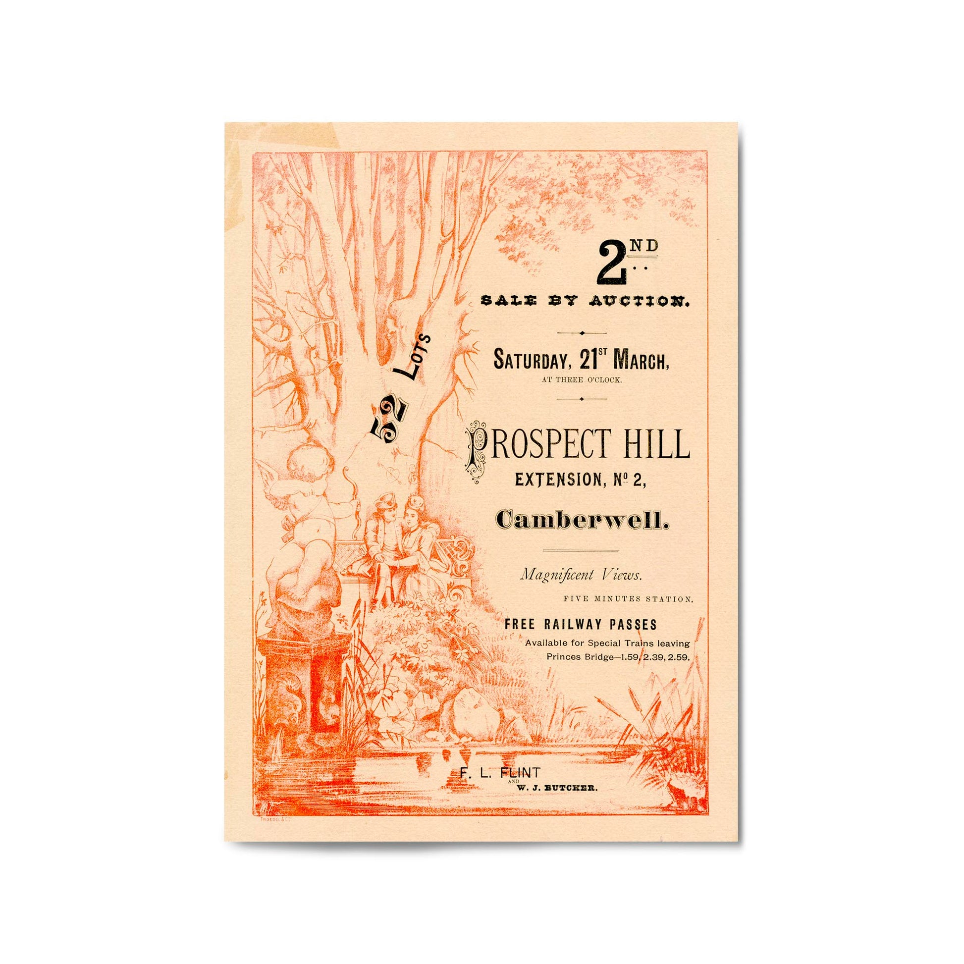 Camberwell Melbourne Vintage Real Estate Ad Art #3 - The Affordable Art Company