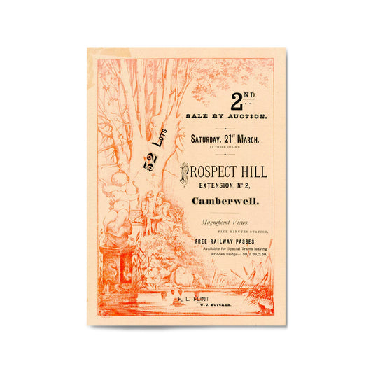 Camberwell Melbourne Vintage Real Estate Ad Art #3 - The Affordable Art Company