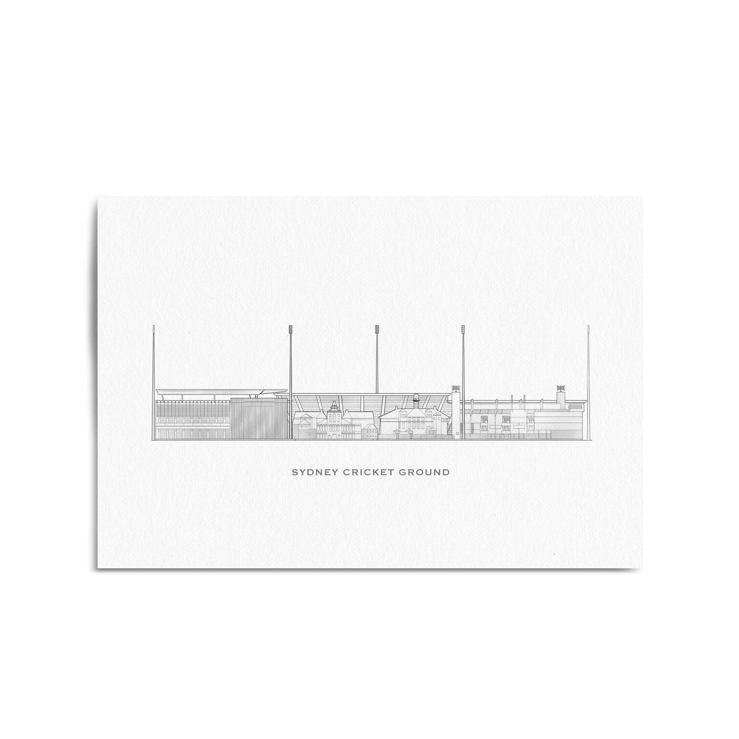 Sydney Cricket Ground Original Wall Art - The Affordable Art Company