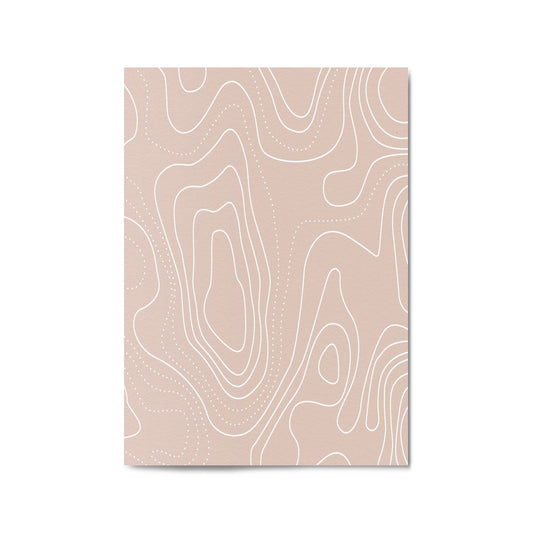 Calm Abstract Minimal Pastel Modern Wall Art #5 - The Affordable Art Company