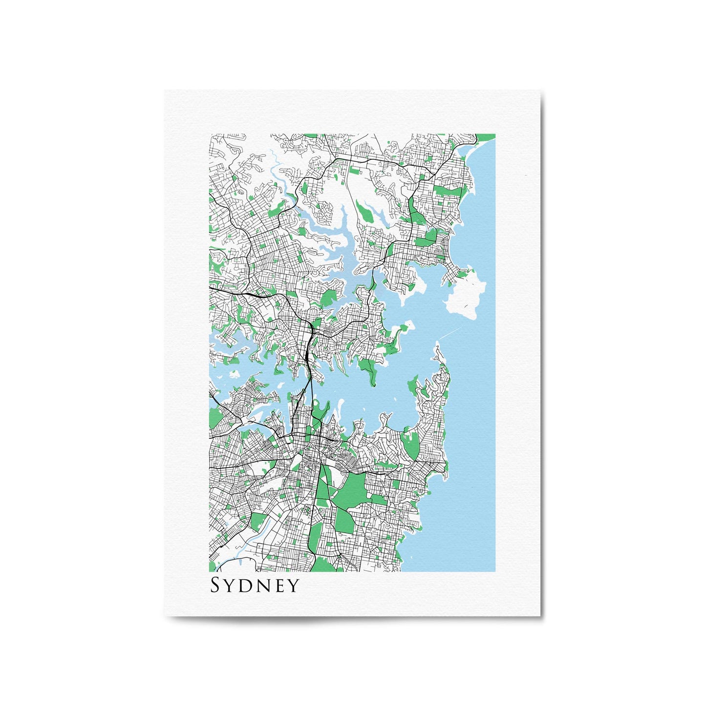 Minimal Sydney Modern New South Wales Wall Art - The Affordable Art Company