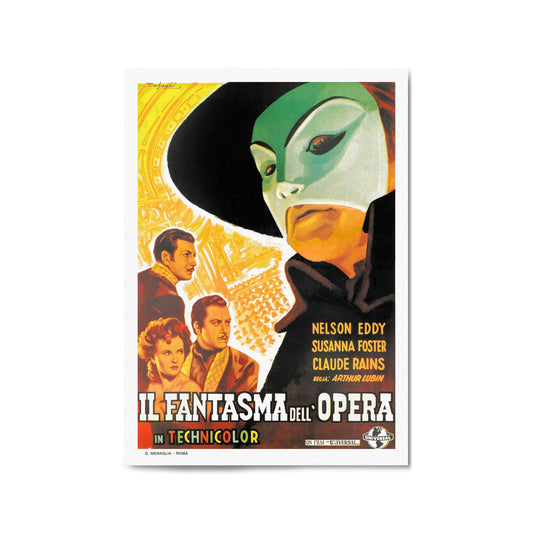 French Phantom of the Opera Vintage Advert Art - The Affordable Art Company