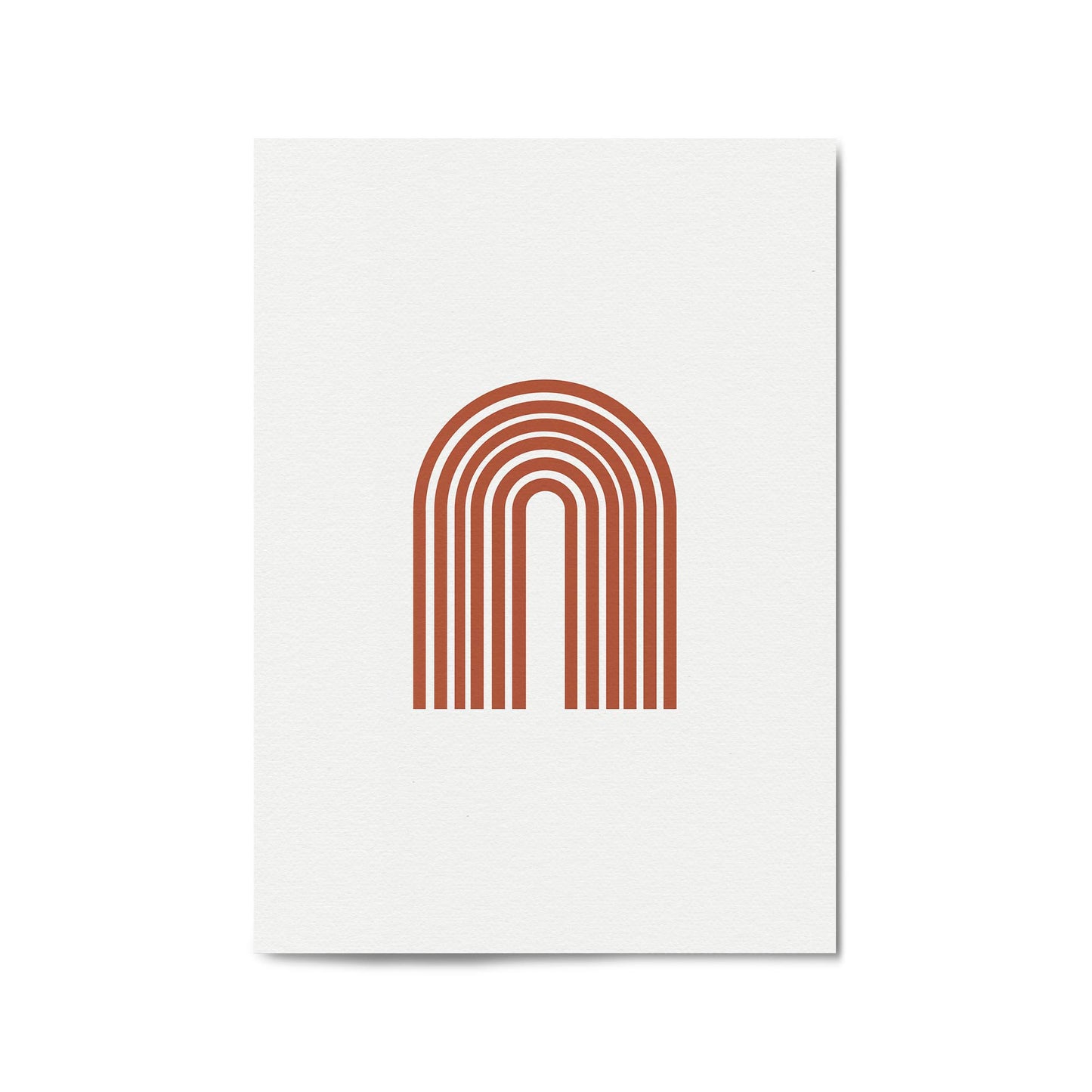 Minimal Pastel Abstract Retro Shapes Wall Art #4 - The Affordable Art Company
