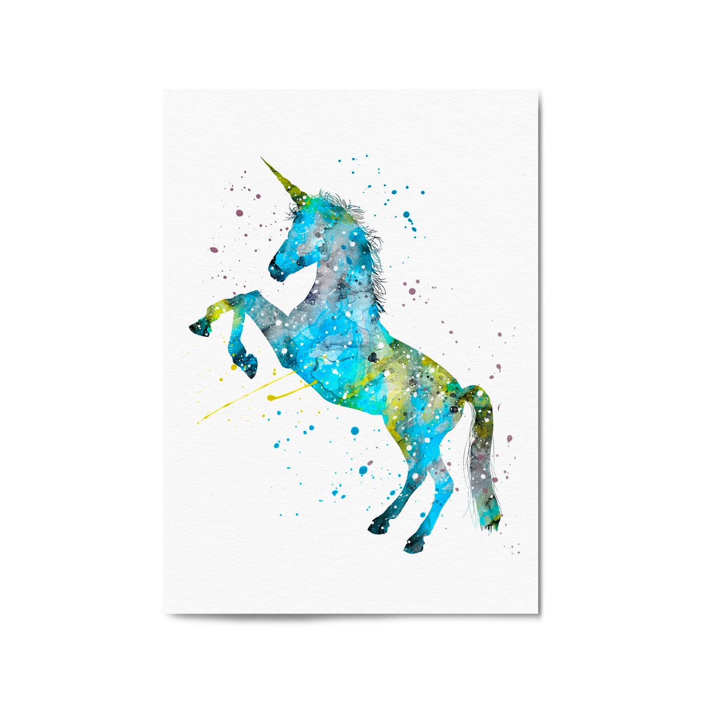 Unicorn Nursery Girls Bedroom Wall #1 - The Affordable Art Company