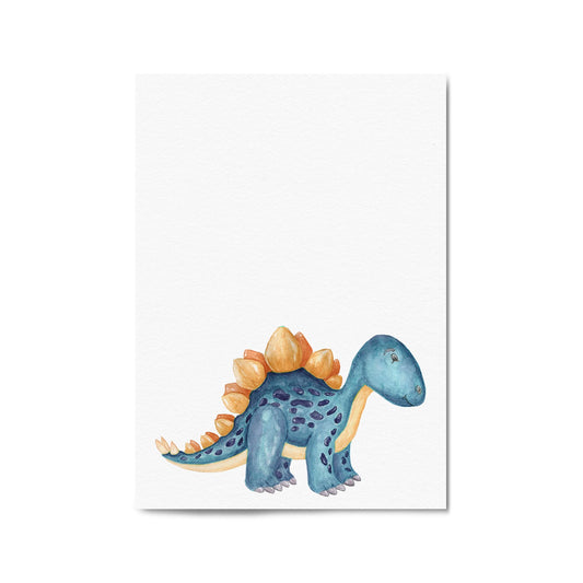 Cute Cartoon Dinosaur Boys Bedroom Wall Art #5 - The Affordable Art Company