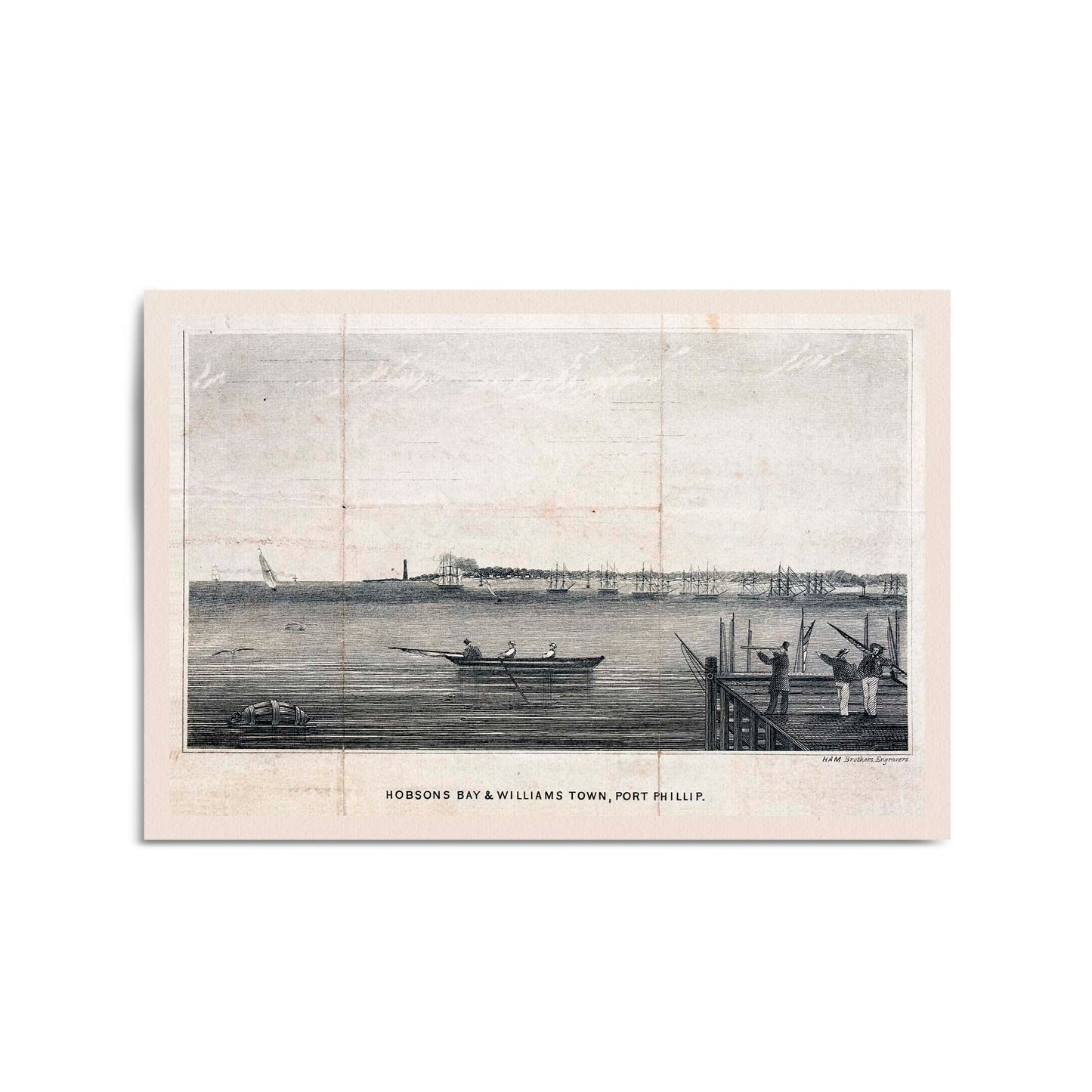 Williamstown, Melbourne Vintage Wall Art - The Affordable Art Company