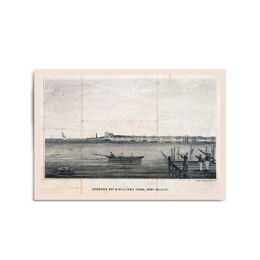 Williamstown, Melbourne Vintage Wall Art - The Affordable Art Company