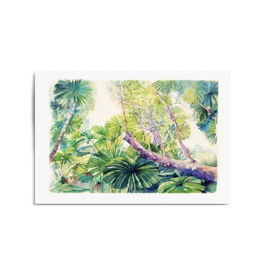 Daintree Rainforest Queensland Painting Wall Art - The Affordable Art Company