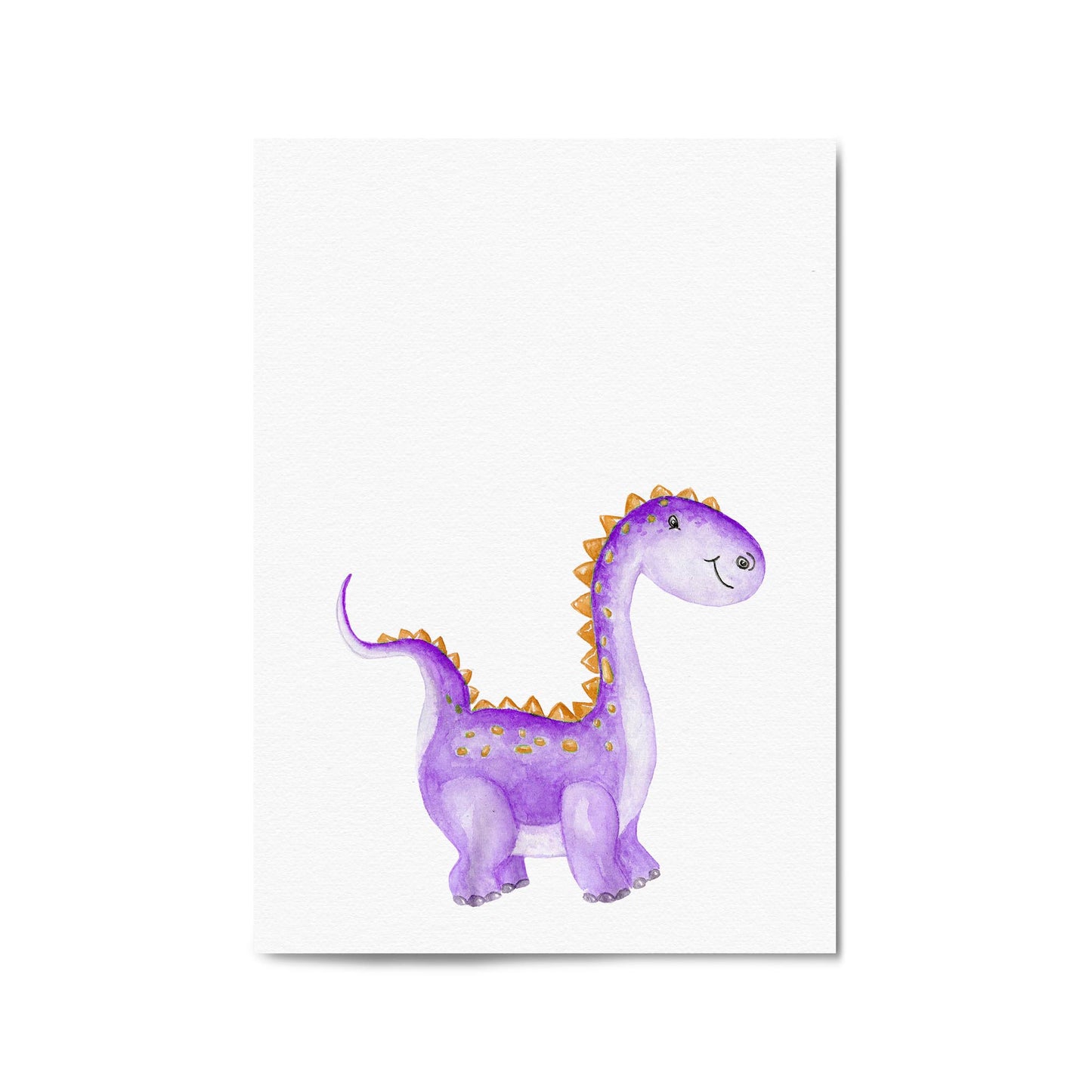 Cute Cartoon Dinosaur Boys Bedroom Wall Art #3 - The Affordable Art Company