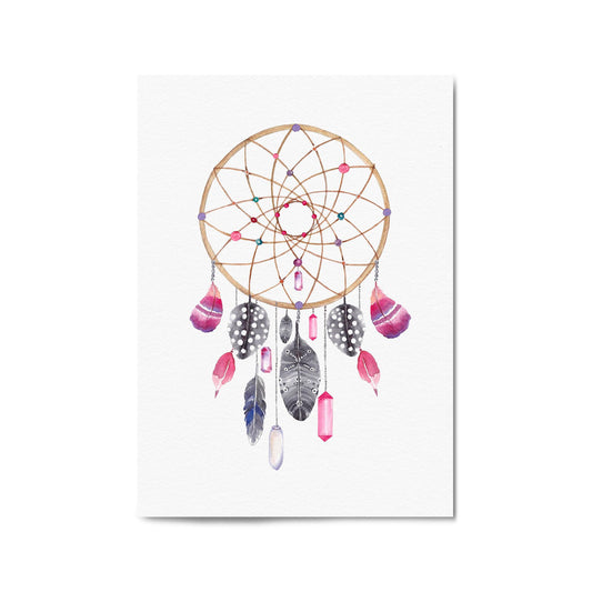 Dream Catcher Nursery Baby Bedroom Wall Art #3 - The Affordable Art Company