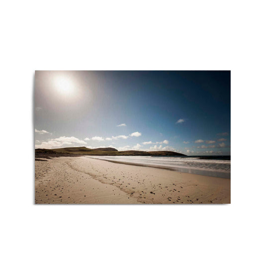 Endless Beach Coastal Photograph Wall Art - The Affordable Art Company