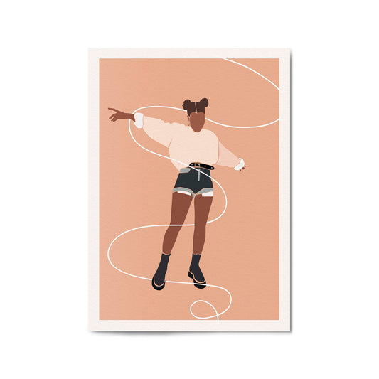 Born In The 90s Retro Fashion Bedroom Wall Art - The Affordable Art Company