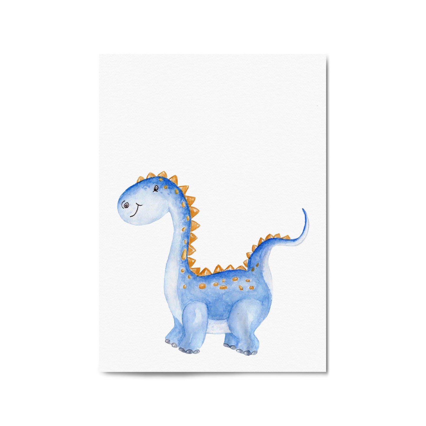 Cute Cartoon Dinosaur Boys Bedroom Wall Art #12 - The Affordable Art Company