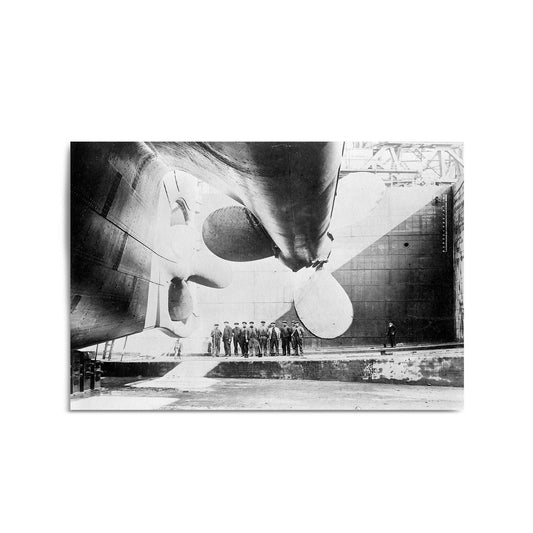 Vintage Titanic Ship Photograph Wall Art #2 - The Affordable Art Company