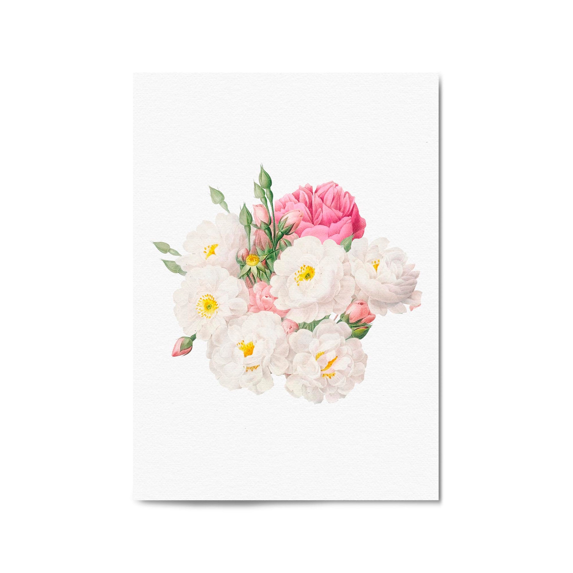 Botanical Flower Painting Floral Kitchen Wall Art #3 - The Affordable Art Company