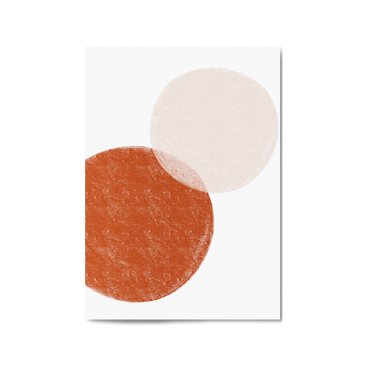 Modern Abstract Shape Minimal Retro Wall Art #5 - The Affordable Art Company