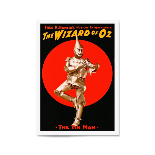 The Wizard of Oz Vintage Advert Wall Art - The Affordable Art Company