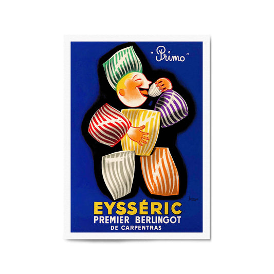 Eysseric French Vintage Food Advert Wall Art - The Affordable Art Company