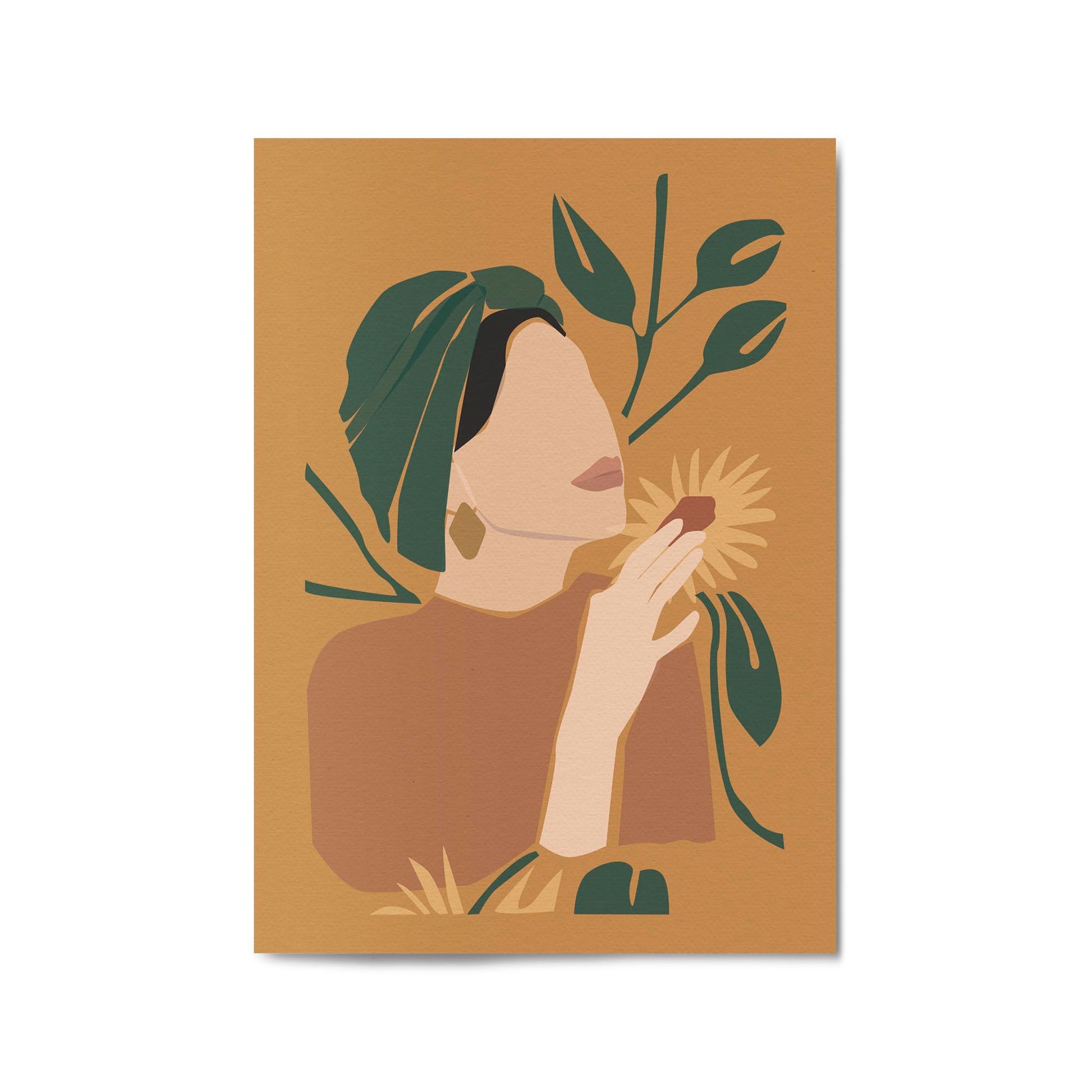 Floral Happiness Girls Bedroom Fashion Wall Art - The Affordable Art Company