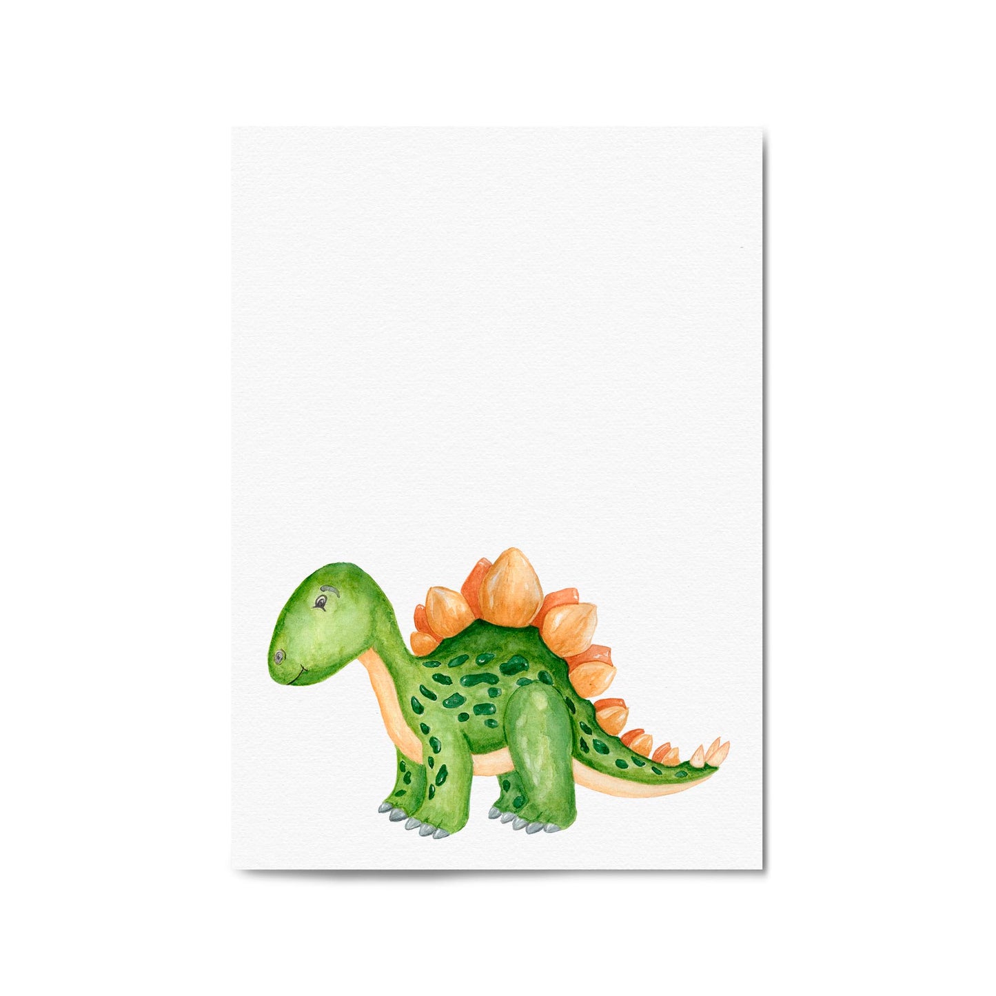 Cute Cartoon Dinosaur Boys Bedroom Wall Art #13 - The Affordable Art Company