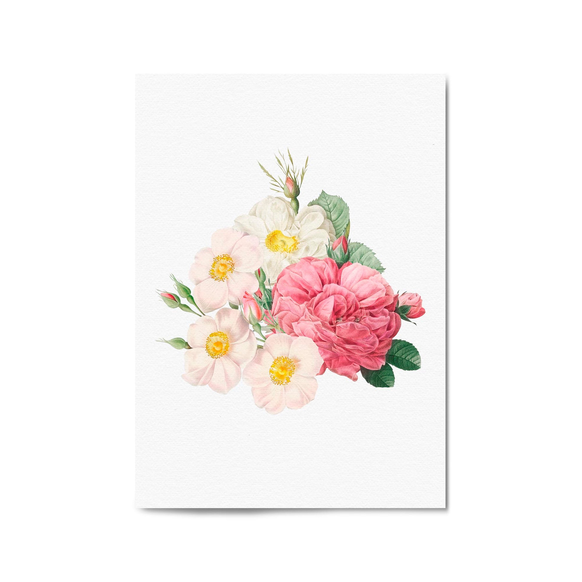 Botanical Flower Painting Floral Kitchen Wall Art #5 - The Affordable Art Company