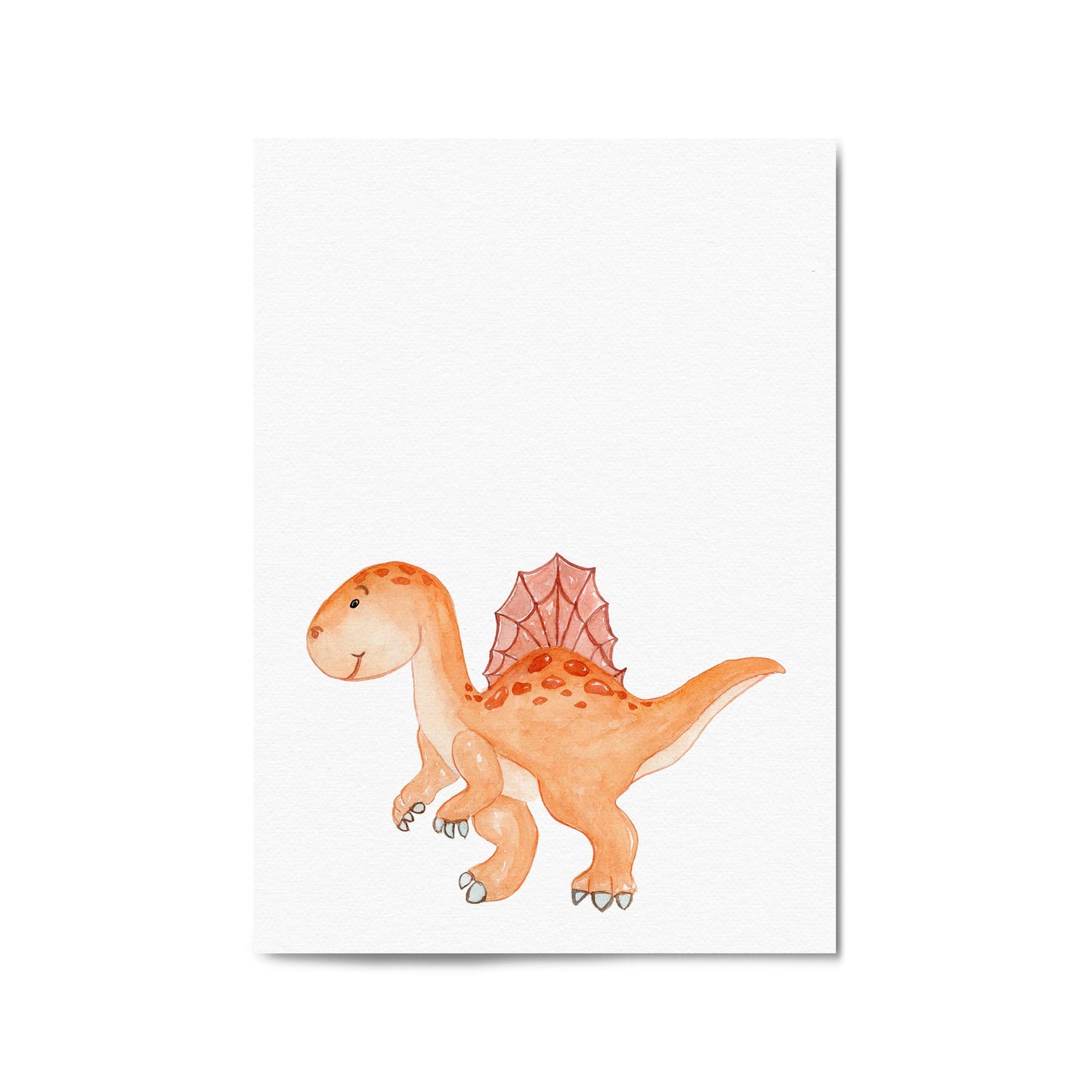 Cute Cartoon Dinosaur Boys Bedroom Wall Art #9 - The Affordable Art Company