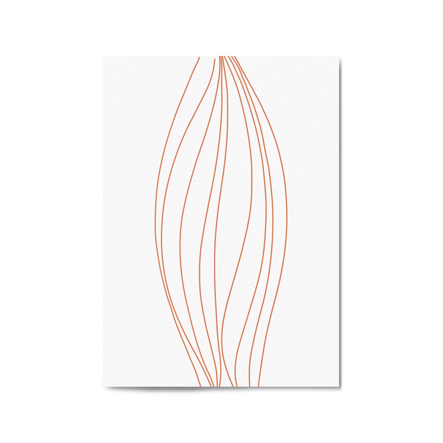 Abstract Line Artwork Minimal Modern Wall Art #2 - The Affordable Art Company