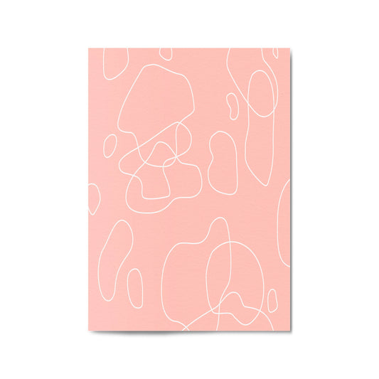 Calm Abstract Minimal Pastel Modern Wall Art #3 - The Affordable Art Company