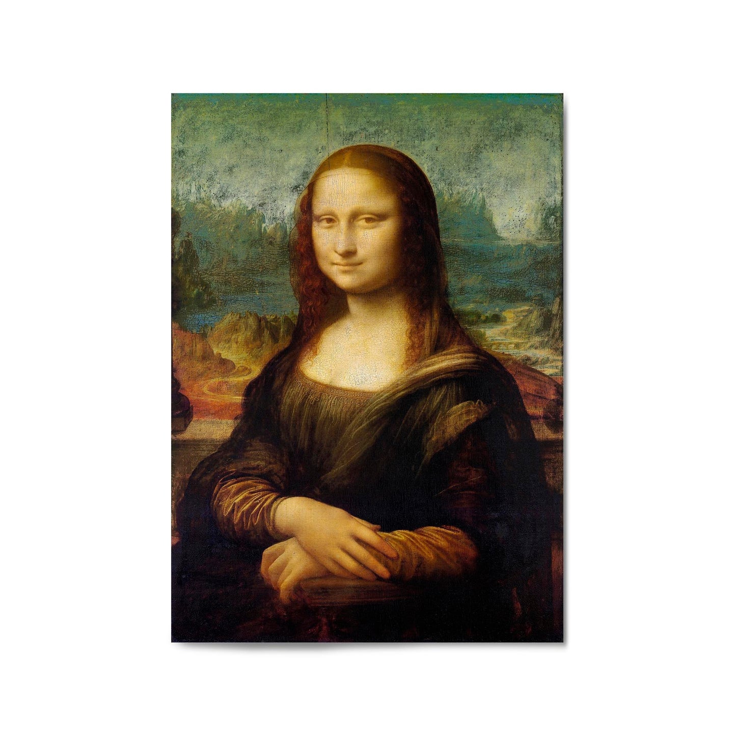 Mona Lisa Famous Painting High Quality Wall Art - The Affordable Art Company