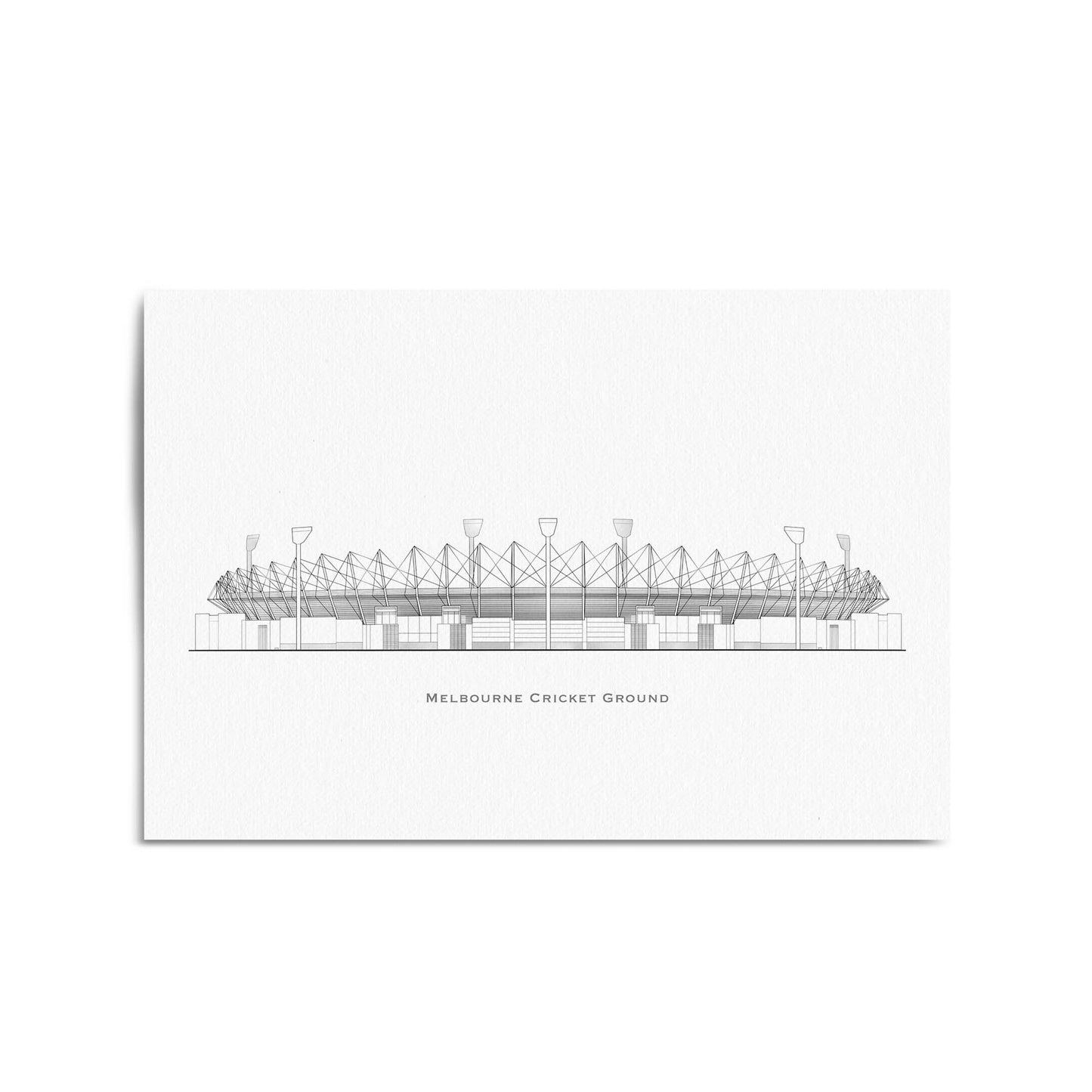 Melbourne Cricket Ground Original Wall Art - The Affordable Art Company