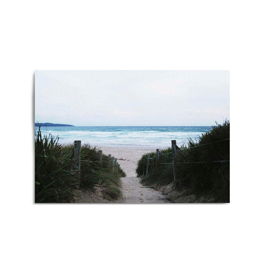 Coastal Beach Photograph Landscape Wall Art - The Affordable Art Company