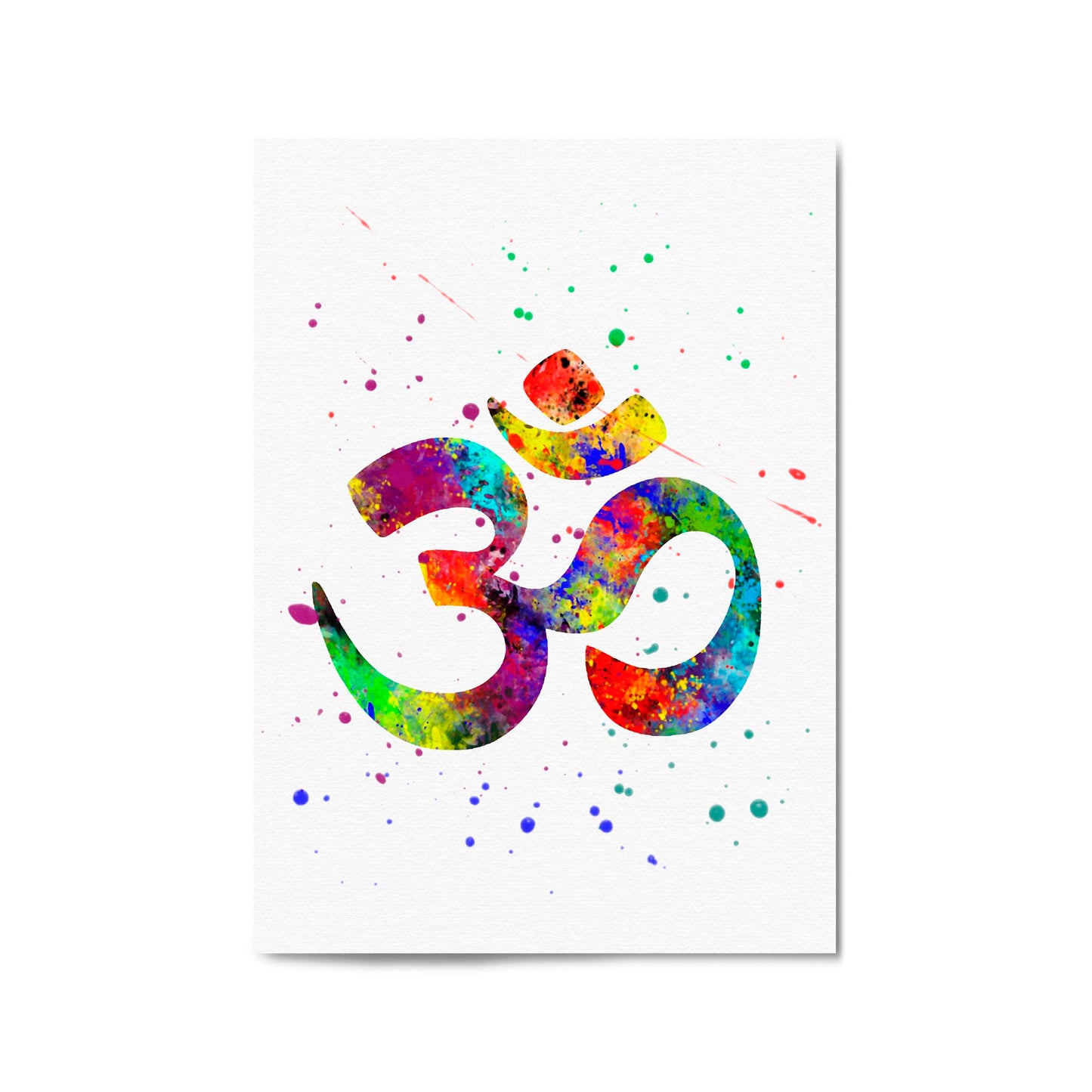 Yoga Studio Mandala Calming Yoga Buddhist Wall Art #2 - The Affordable Art Company