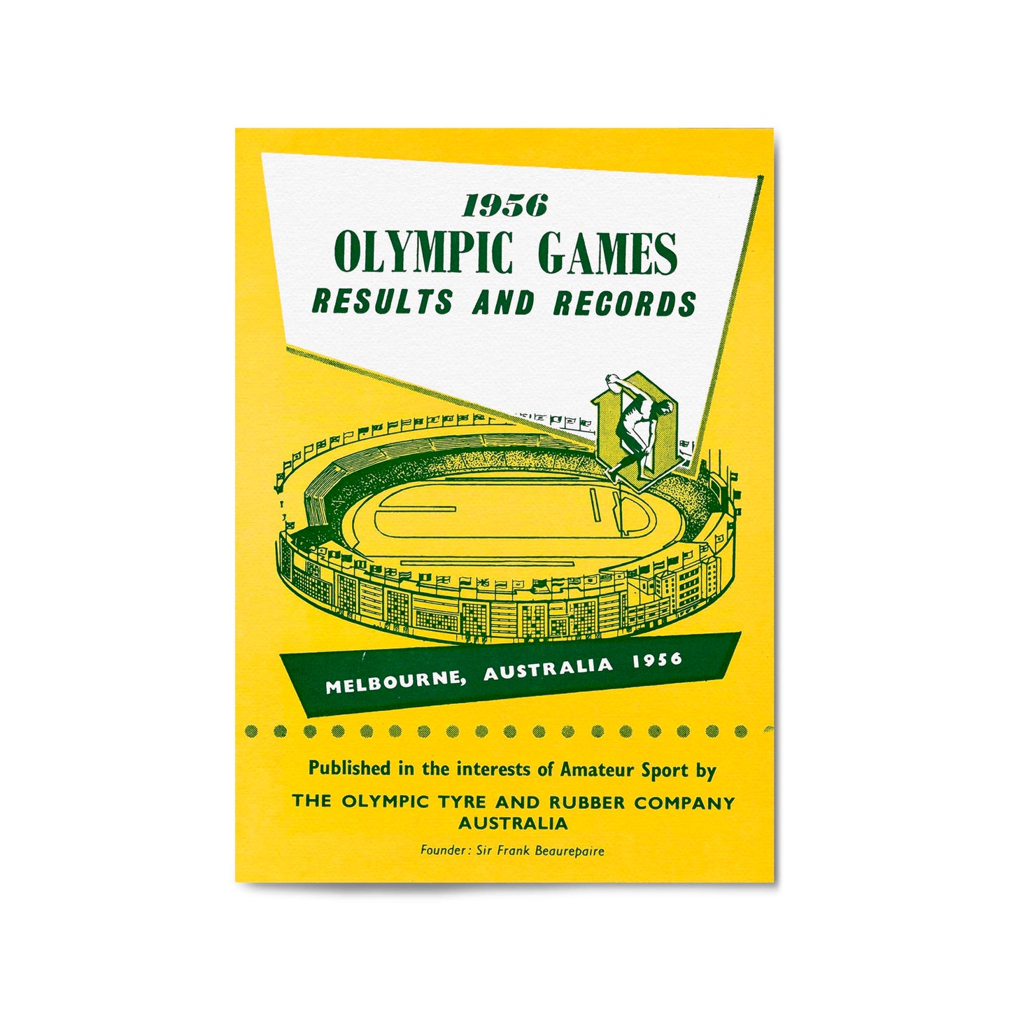 Olympic Games Melbourne (1956) Vintage Wall Art #2 - The Affordable Art Company