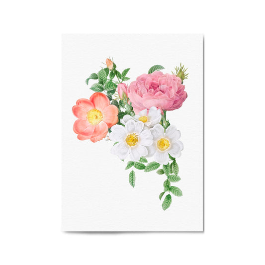 Botanical Flower Painting Floral Kitchen Wall Art #1 - The Affordable Art Company