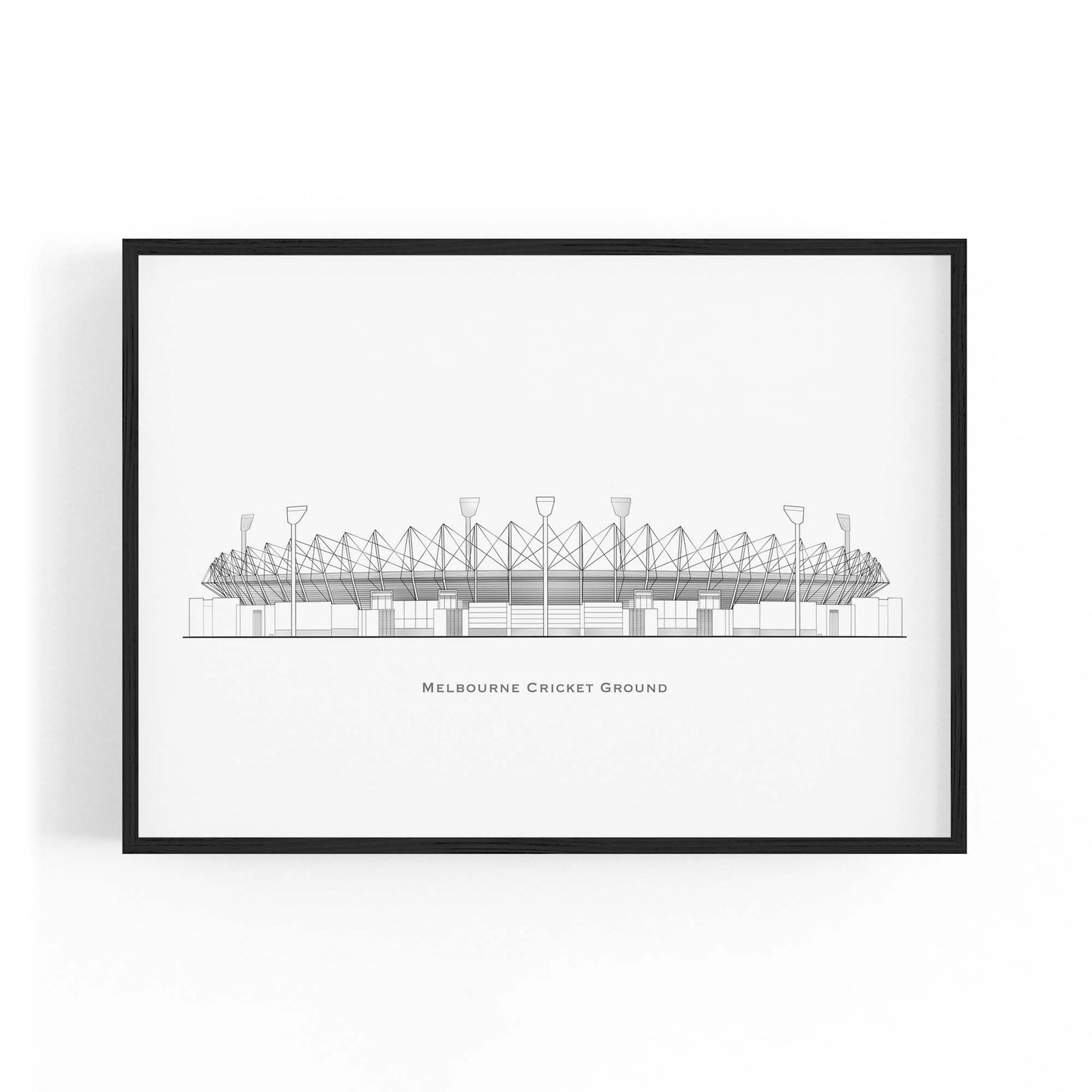 Melbourne Cricket Ground Original Wall Art - The Affordable Art Company