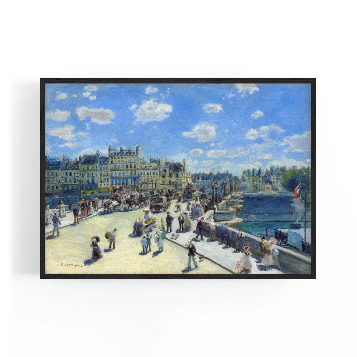 Pont Neuf, Renoir Famous Painting Wall Art - The Affordable Art Company