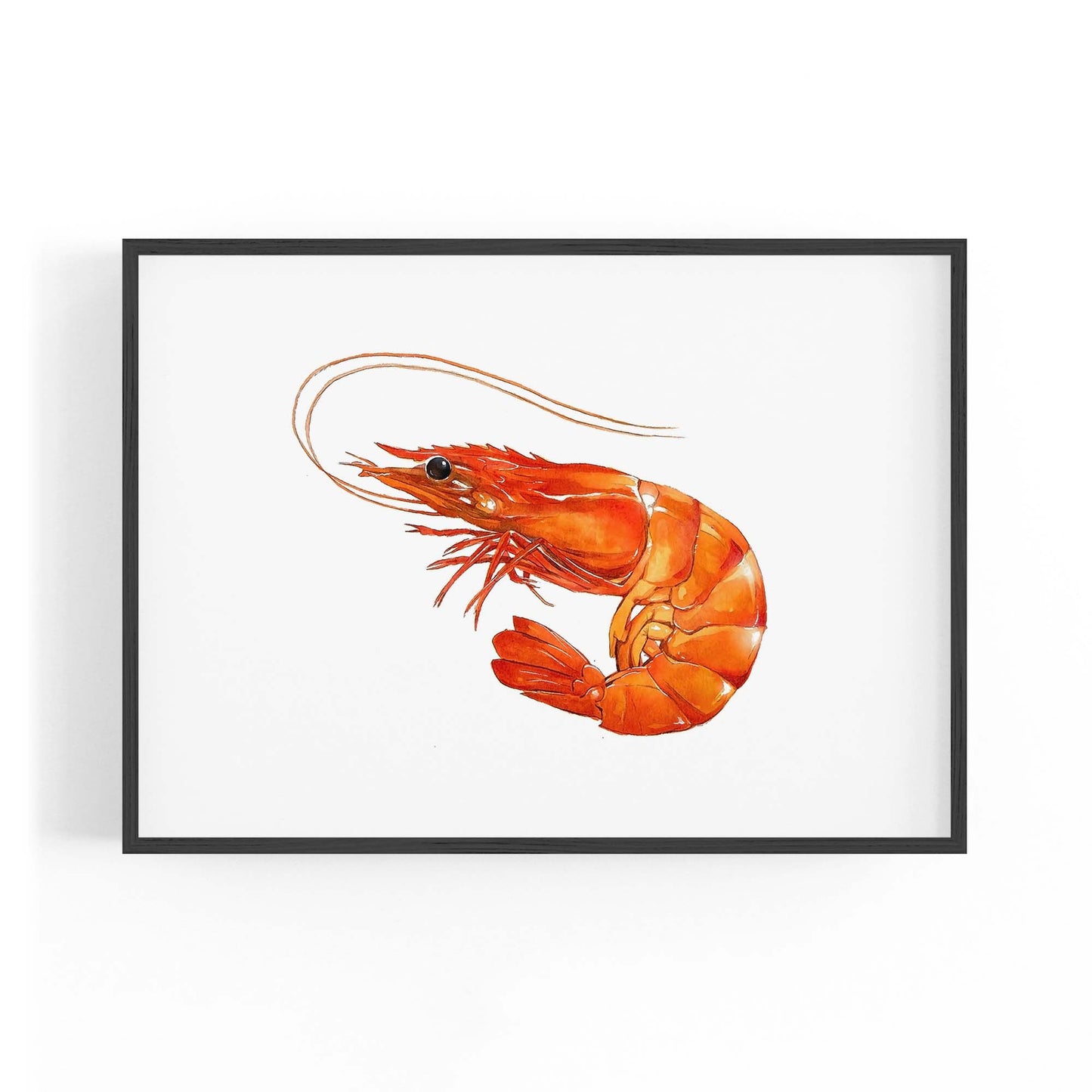 Australian Shrimp Barbeque Painting Wall Art - The Affordable Art Company