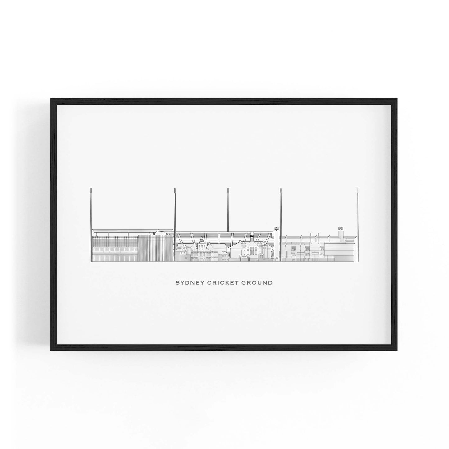 Sydney Cricket Ground Original Wall Art - The Affordable Art Company