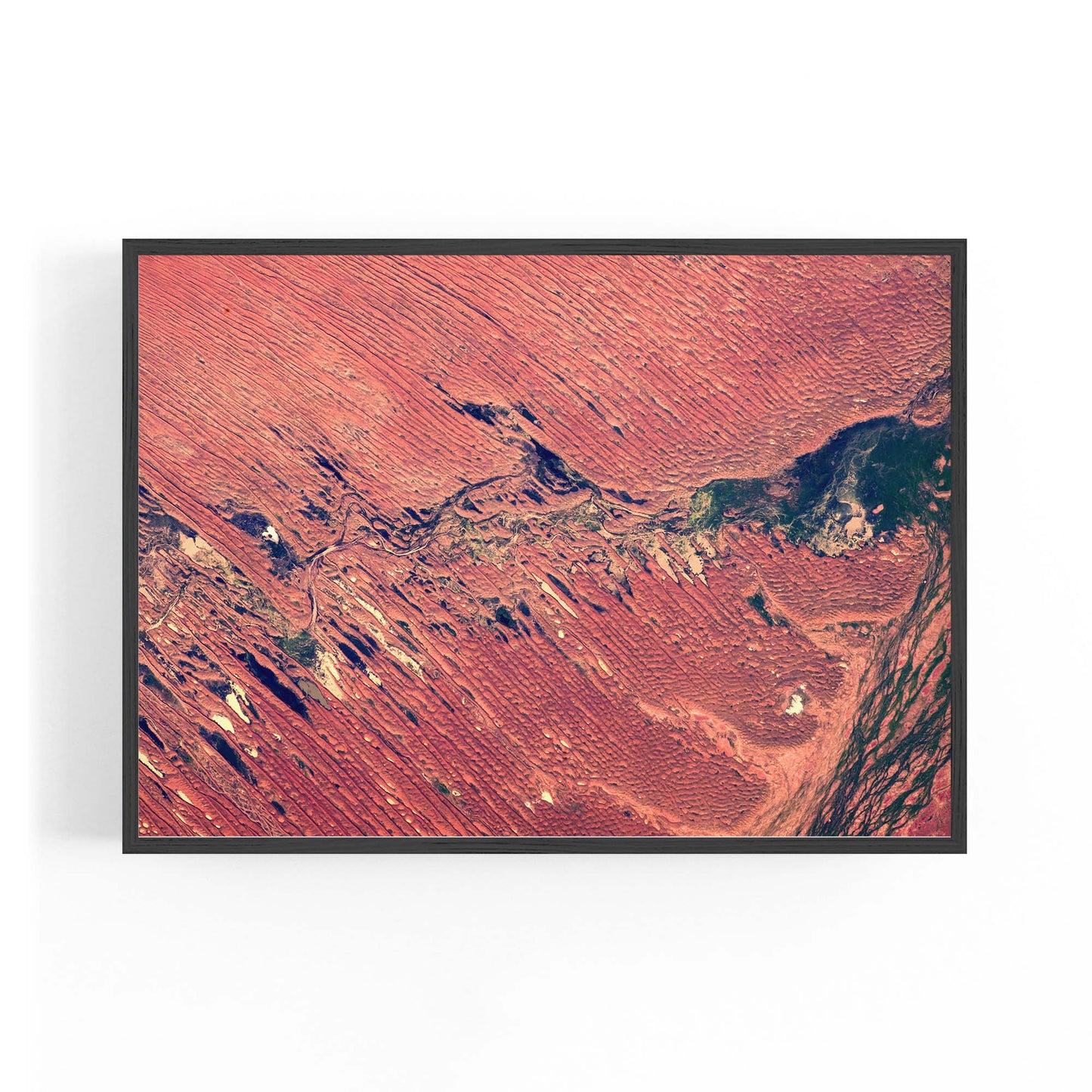 Sand Dunes, Australia Aerial Photograph Wall Art - The Affordable Art Company