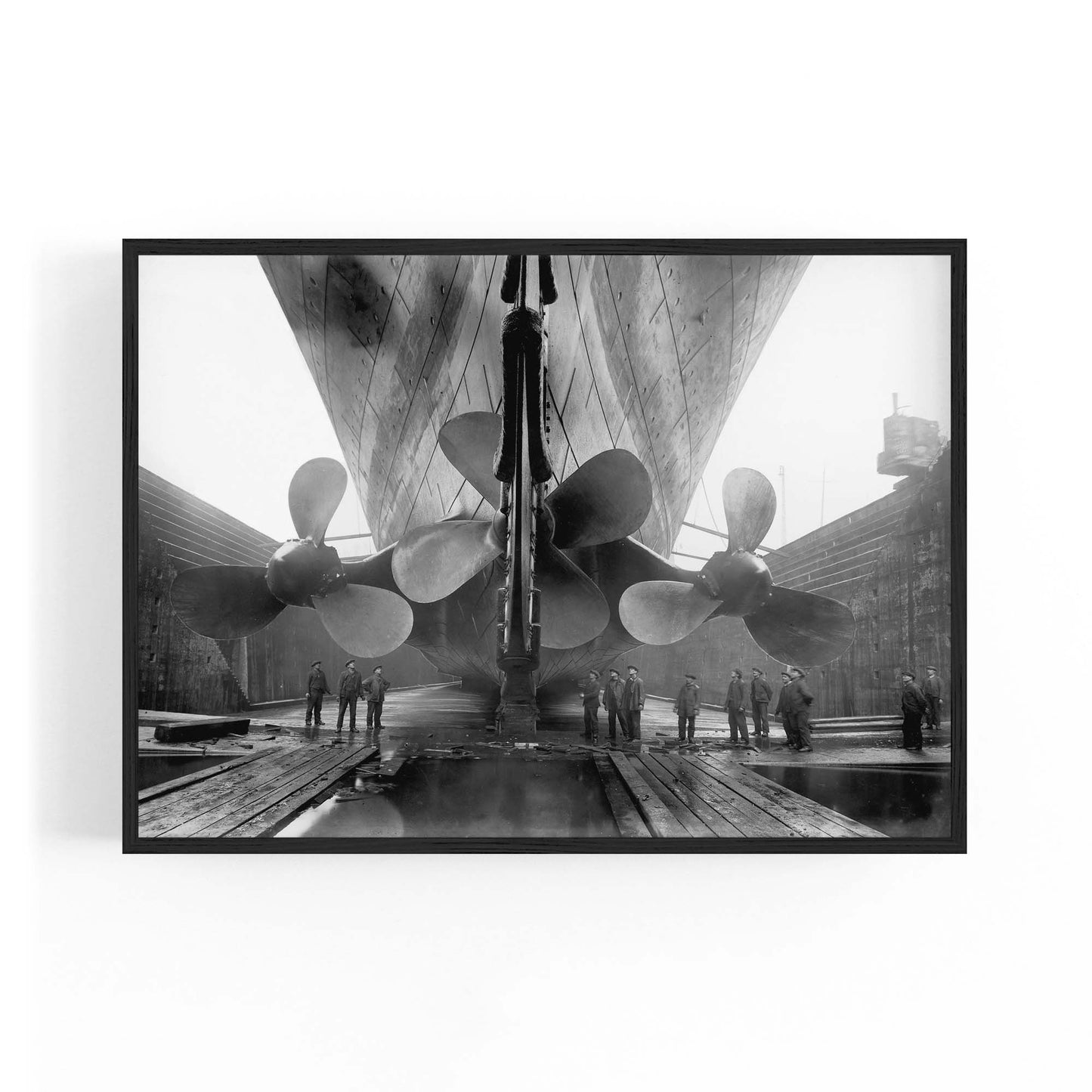 Vintage Titanic Ship Photograph Wall Art #1 - The Affordable Art Company