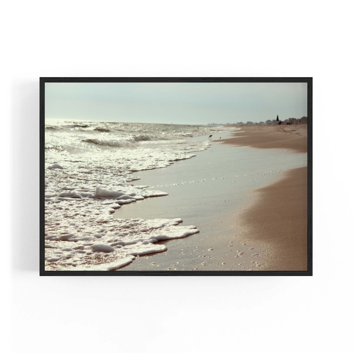 Summer Days Beach Coastal Photograph Wall Art - The Affordable Art Company