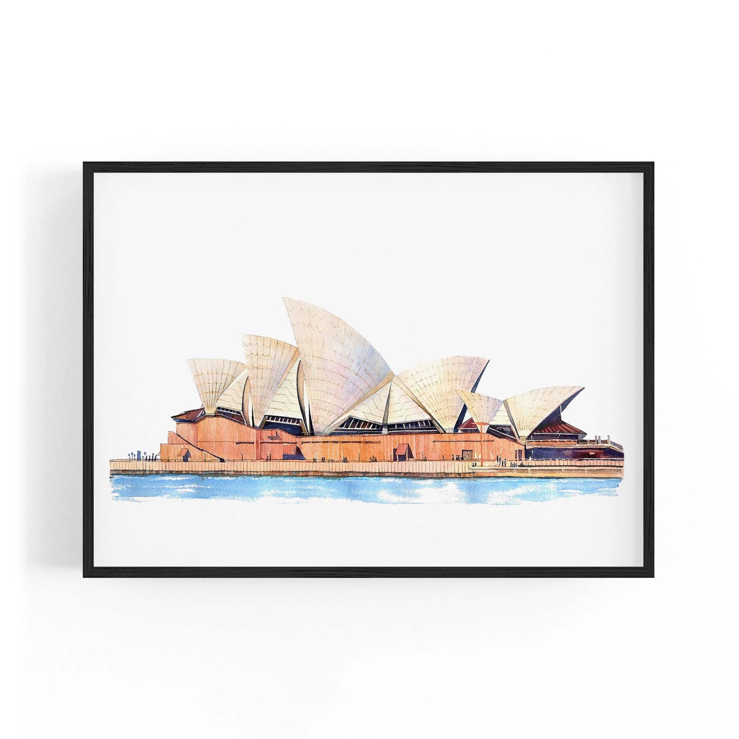 Sydney Opera House Painting Australian Wall Art - The Affordable Art Company