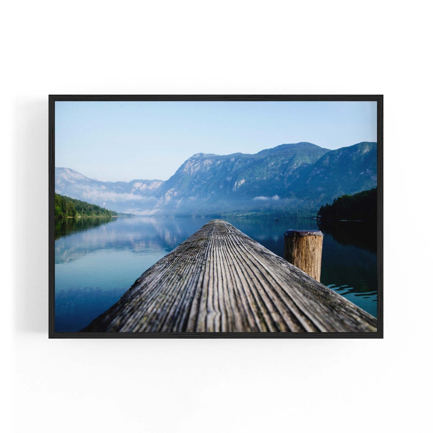 Lookout Lake Landscape Photograph Wall Art - The Affordable Art Company