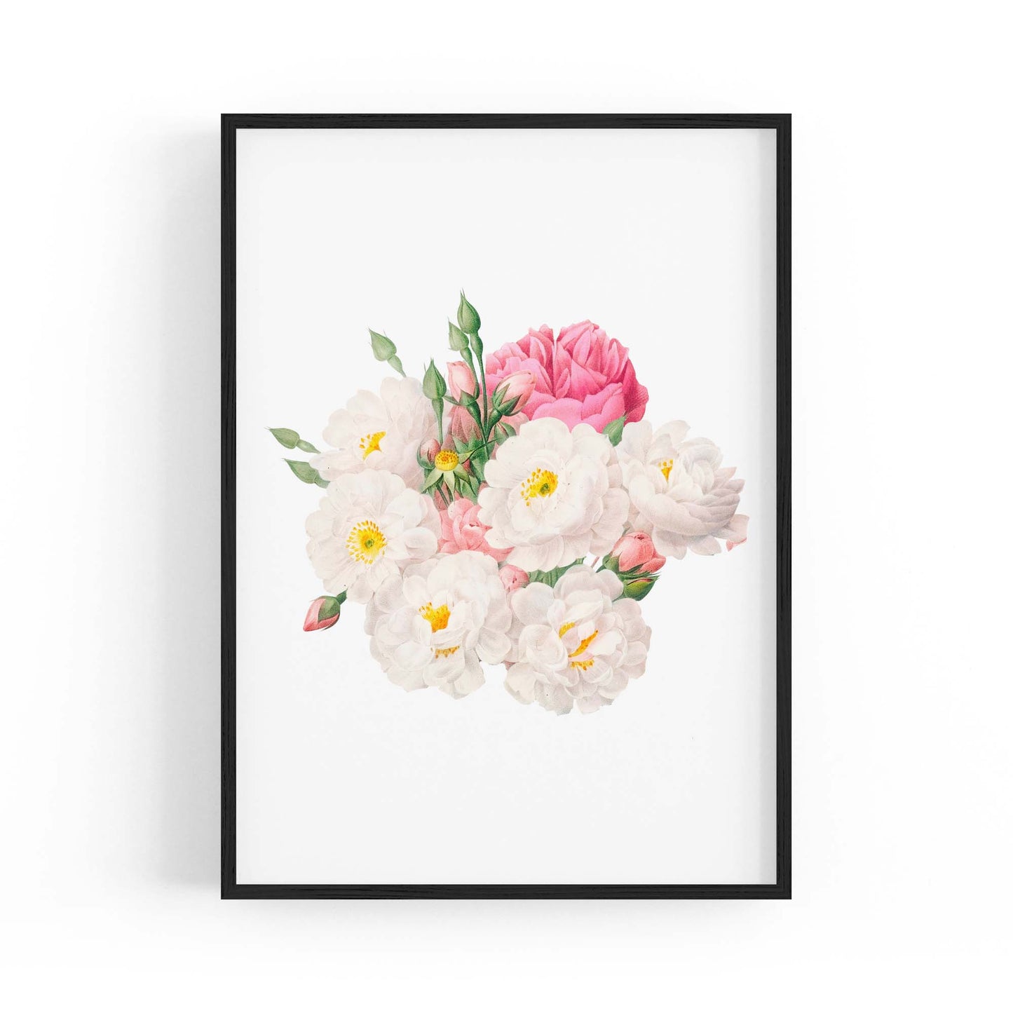 Botanical Flower Painting Floral Kitchen Wall Art #3 - The Affordable Art Company