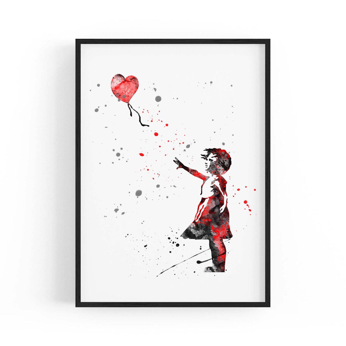 Banksy "Hope" Graffiti Urban Painting Gift Wall Art - The Affordable Art Company