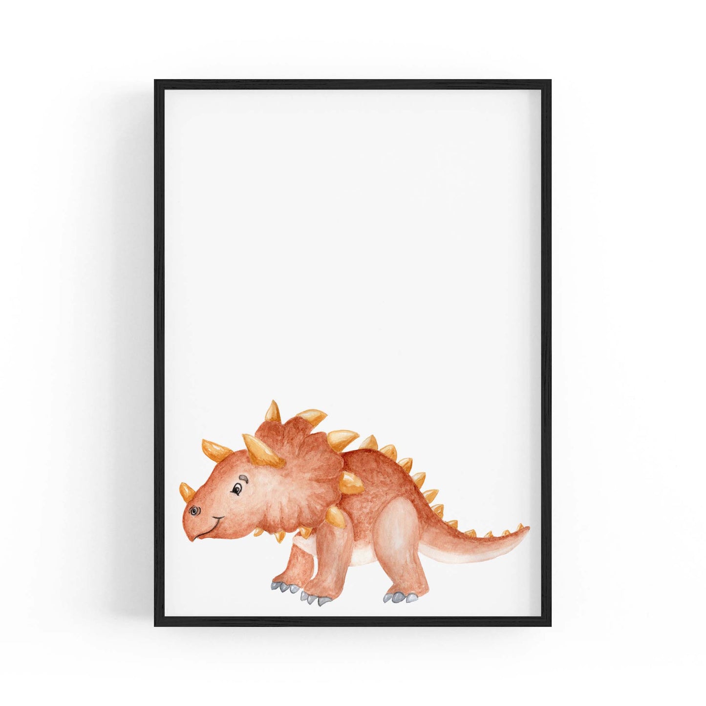 Cute Cartoon Dinosaur Boys Bedroom Wall Art #14 - The Affordable Art Company